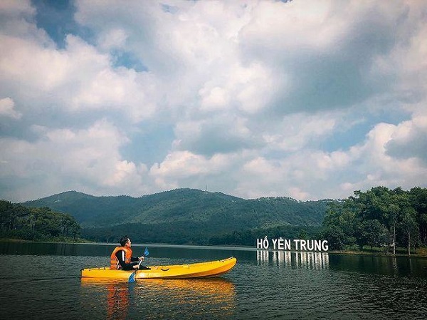 Địa điểm câu cá Hồ Yên Trung