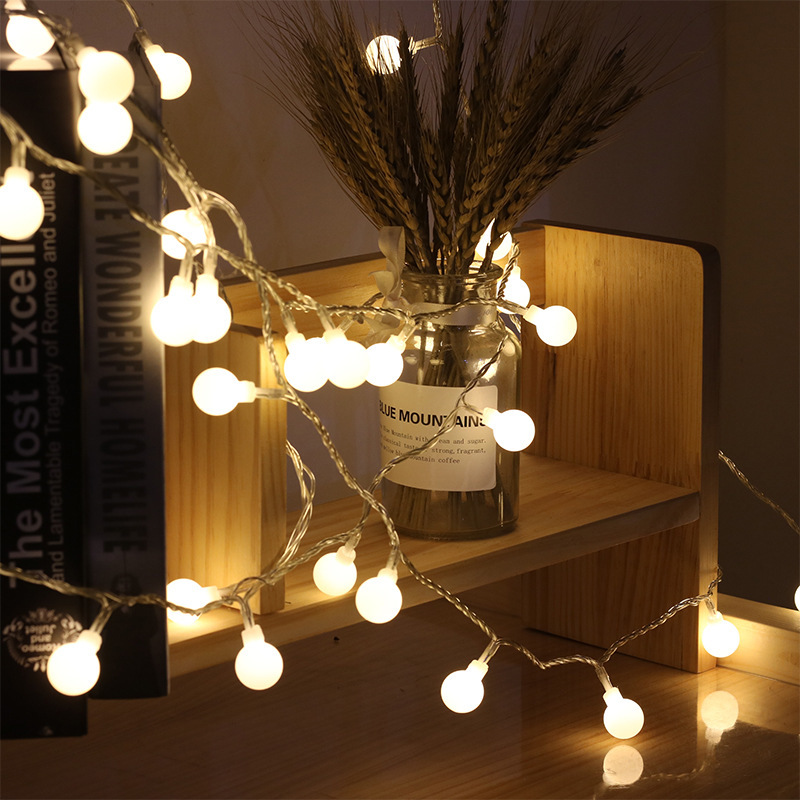 [CHO THUÊ_D7] ĐÈN LED TRANG TRÍ DÃ NGOẠI 10M DÙNG PIN