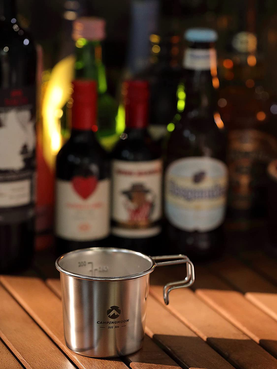 [CHO THUÊ] LY, CỐC UỐNG NƯỚC CAMPINGMOON S-190 (210ML)