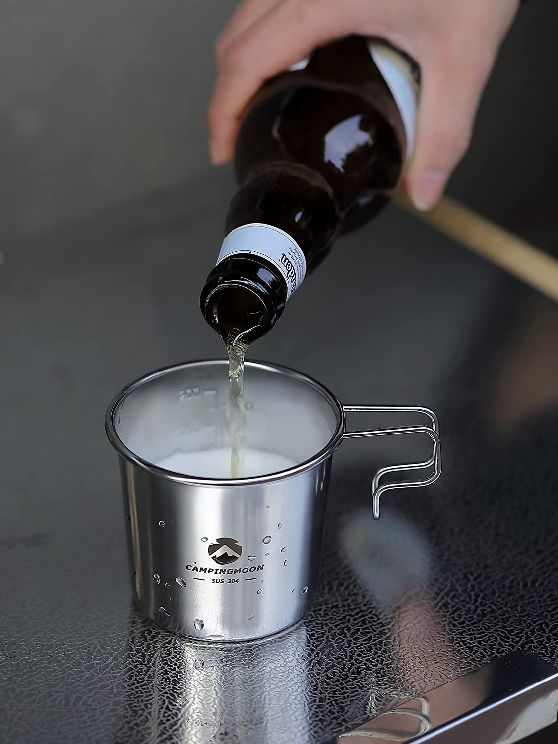 [CHO THUÊ] LY, CỐC UỐNG NƯỚC CAMPINGMOON S-190 (210ML)