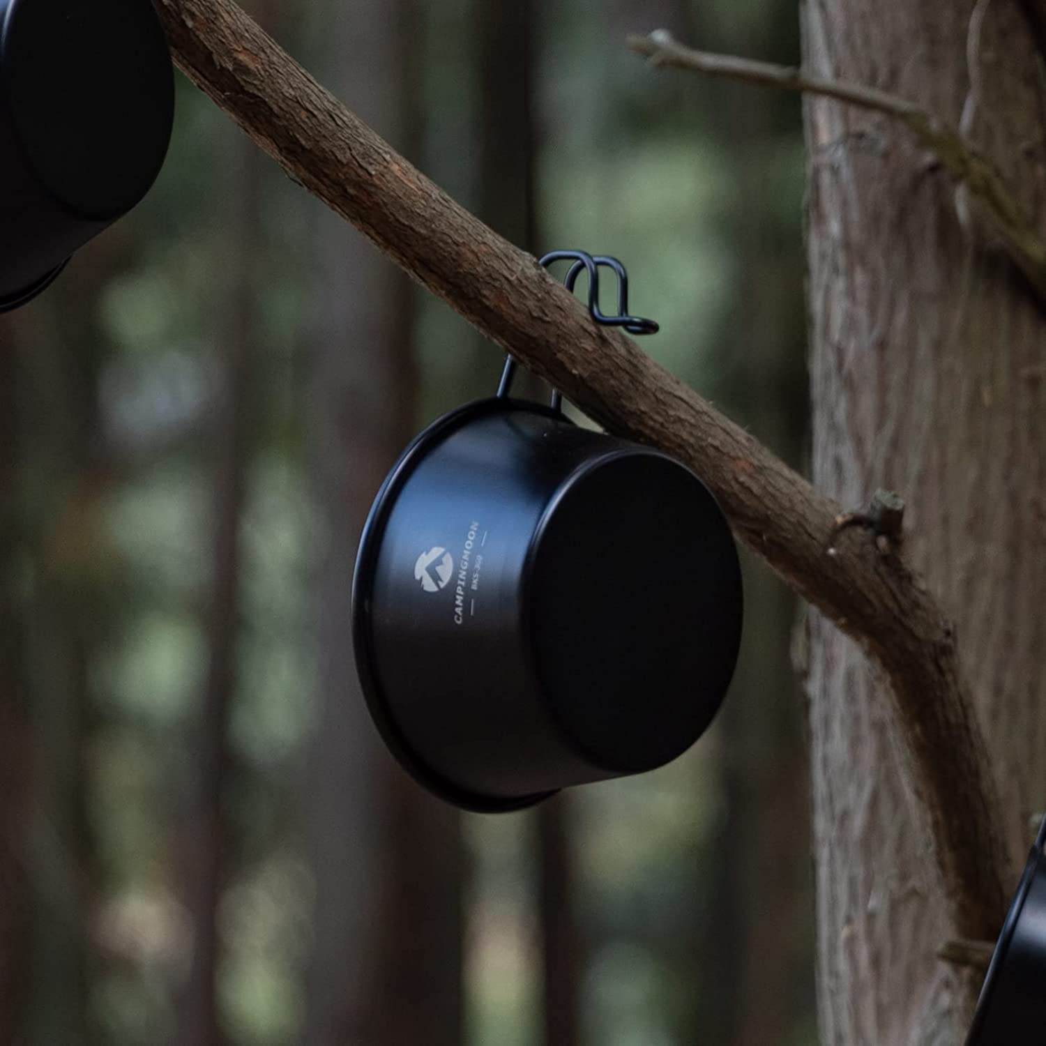 BÁT ĂN CƠM CAMPINGMOON BKS-360 - MÀU ĐEN