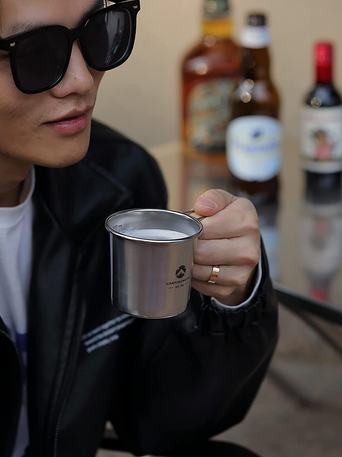 [CHO THUÊ] LY, CỐC UỐNG NƯỚC CAMPINGMOON S-190 (210ML)