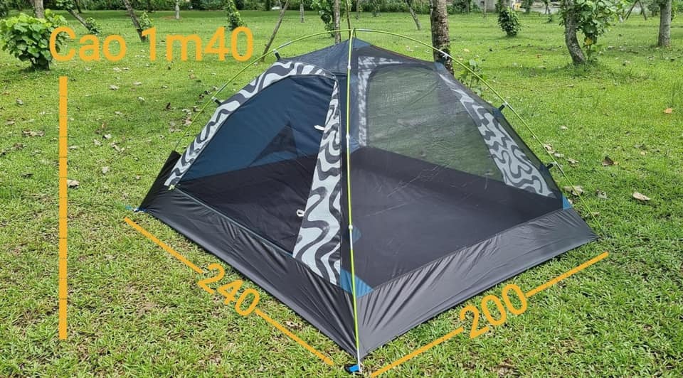 LỀU CẮM TRẠI 4 NGƯỜI 2 LỚP HÀNG XỊN EUREKA APEX 3XT