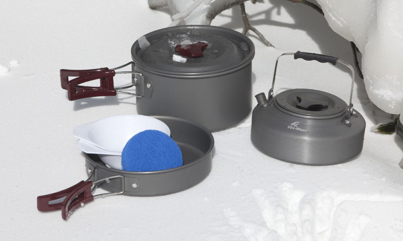 SET NỒI ẤM CHẢO DÃ NGOẠI FIREMAPLE FMC-204