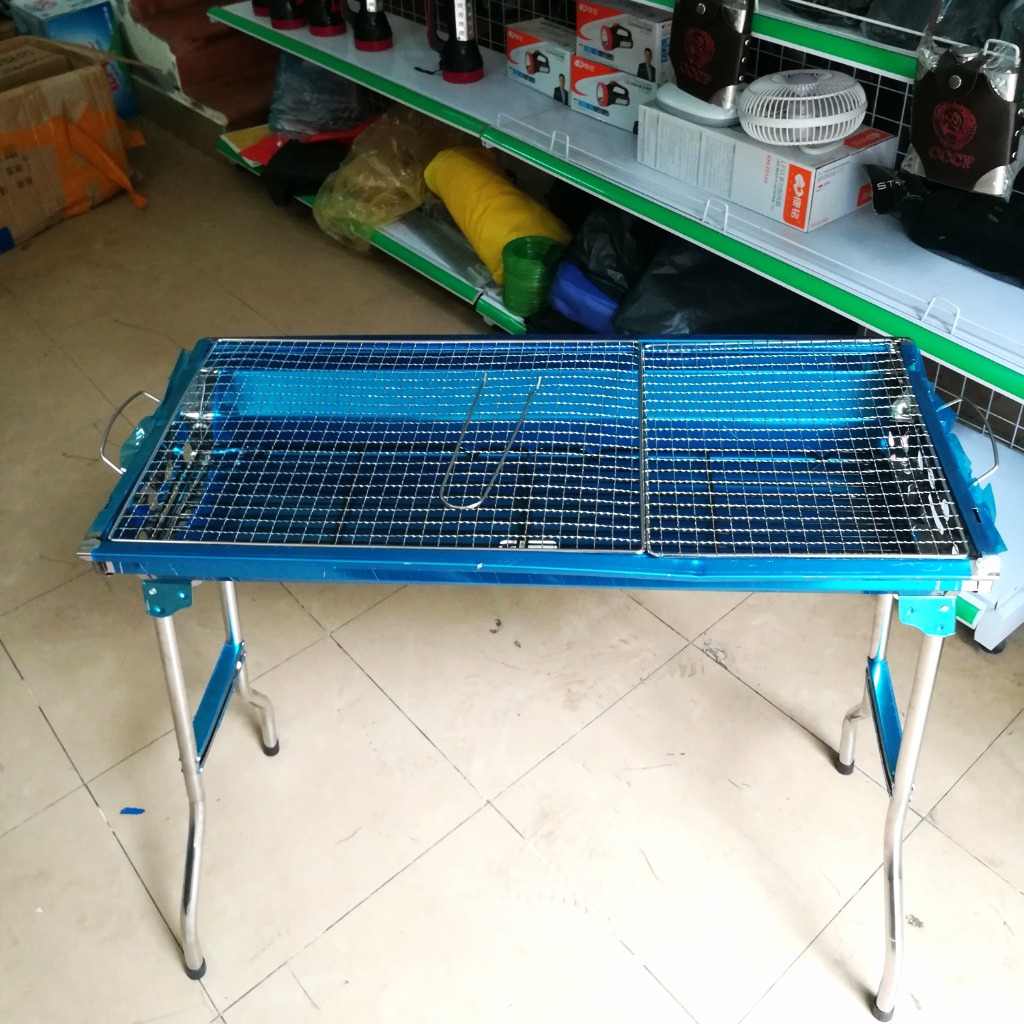 BẾP ĐỨNG NƯỚNG THAN INOX SIZE TO