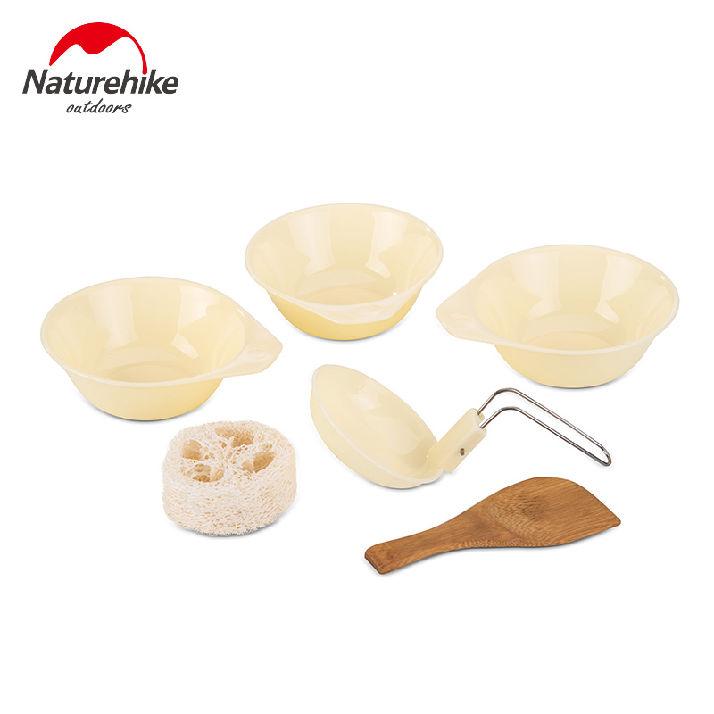 BỘ NỒI NẤU ĂN DÃ NGOẠI NATUREHIKE NH15T203-G