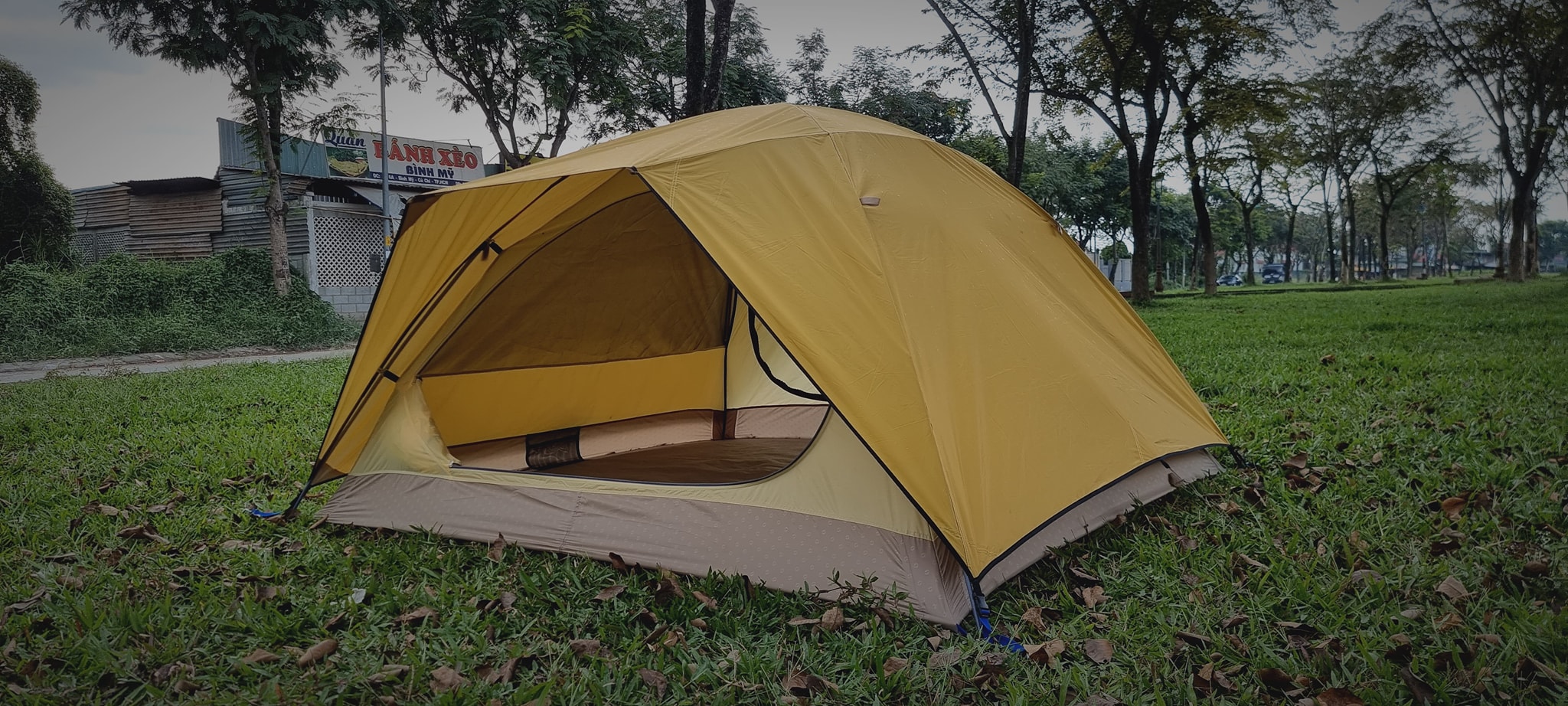 LỀU CẮM TRẠI 4 NGƯỜI 2 LỚP CHỐNG MƯA DRAGON DOME 4P