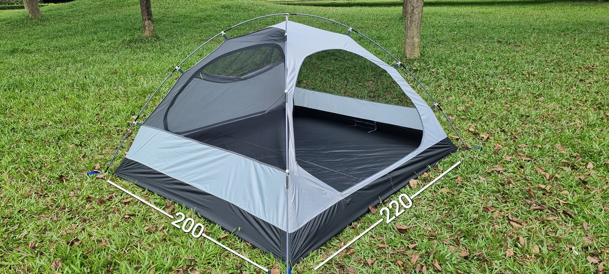 LỀU CẮM TRẠI 4 NGƯỜI 2 LỚP CHỐNG MƯA DRAGON DOME 4P