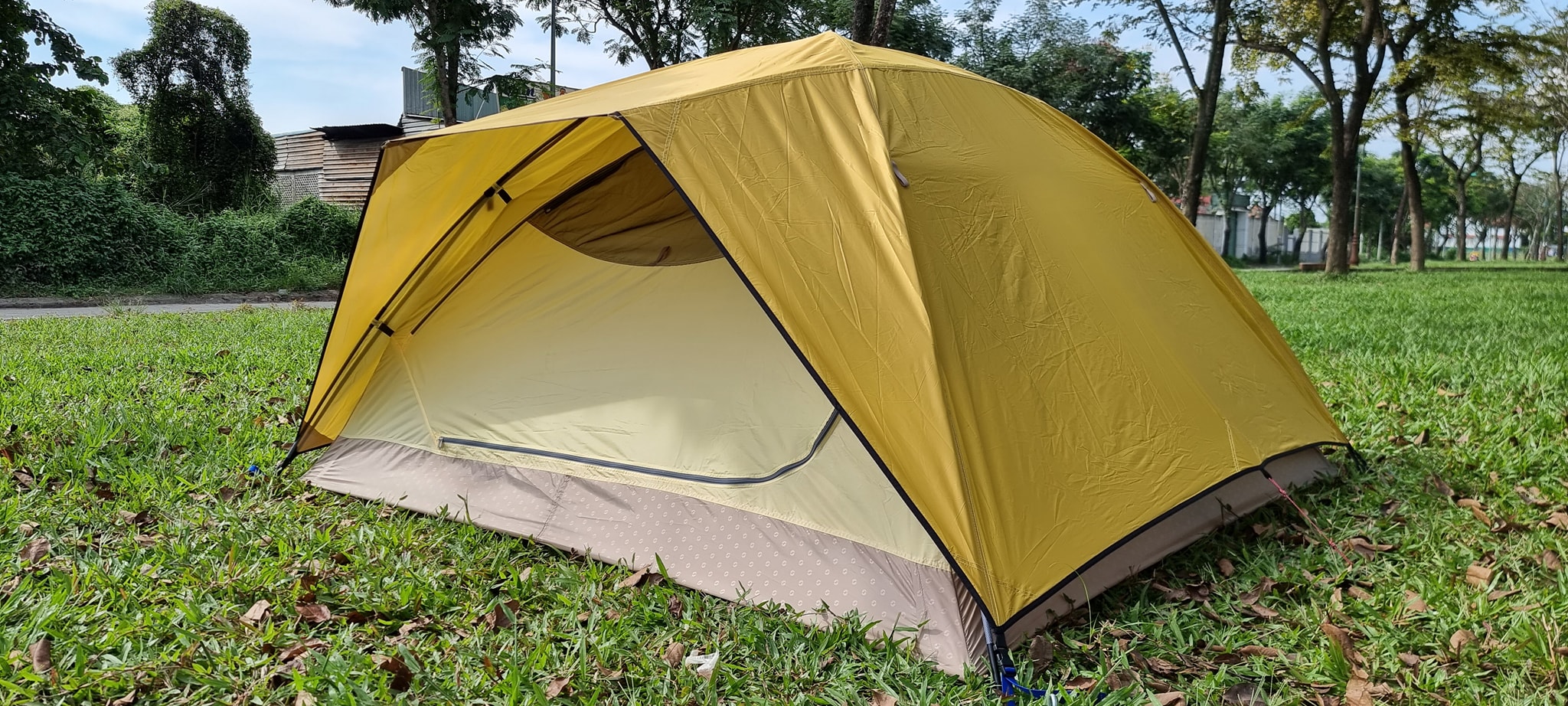 LỀU CẮM TRẠI 4 NGƯỜI 2 LỚP CHỐNG MƯA DRAGON DOME 4P