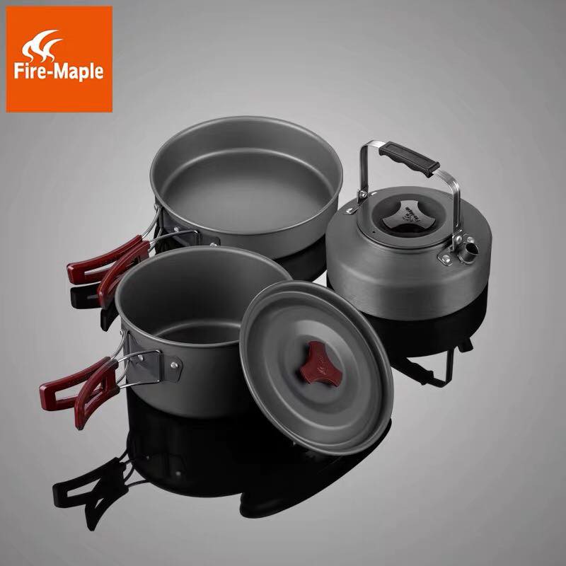 SET NỒI ẤM CHẢO DÃ NGOẠI FIREMAPLE FMC-204