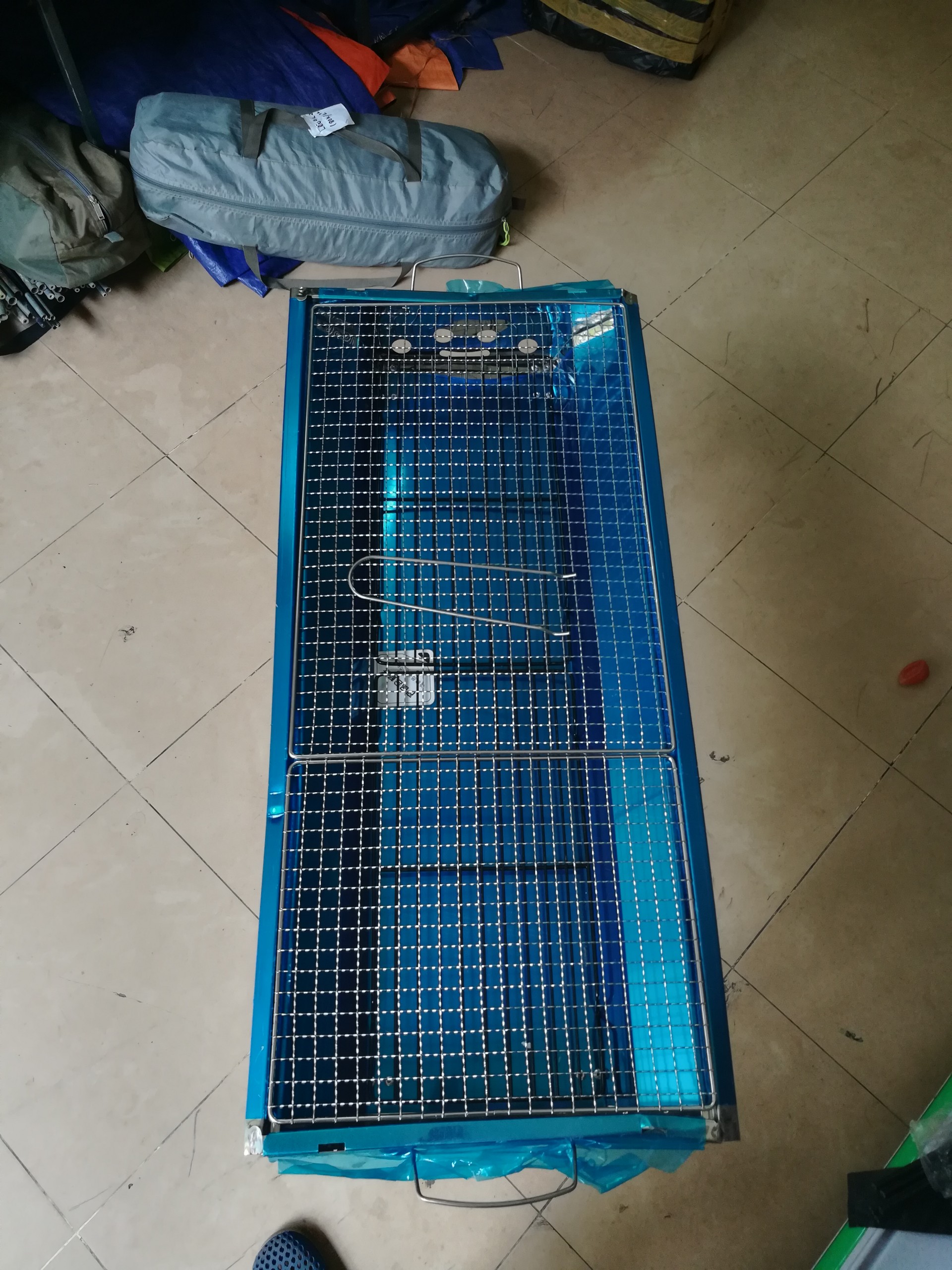 BẾP ĐỨNG NƯỚNG THAN INOX SIZE TO