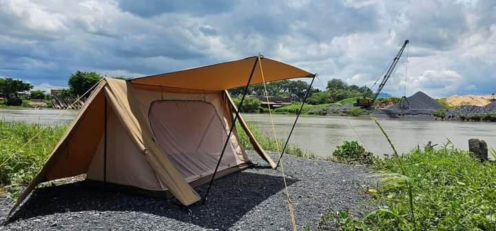 LỀU VINTAGE 2-3P VẢI TC - PHIÊN BẢN NÂNG CẤP