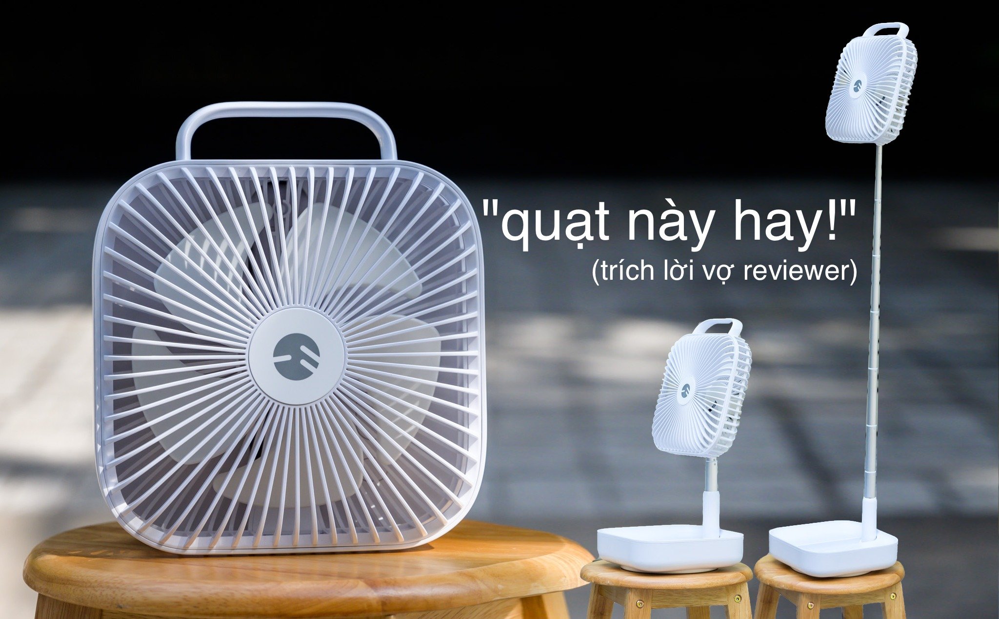 QUẠT TÍCH ĐIỆN DÃ NGOẠI GẤP GỌN SWITCHEASY SWITCHFAN