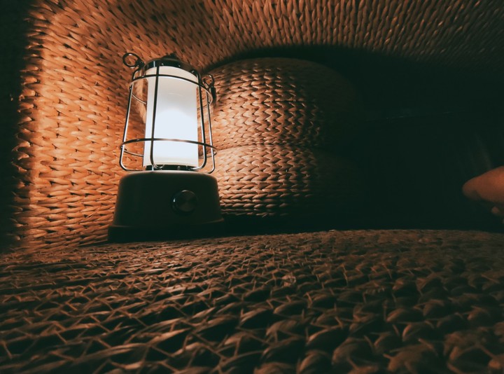 ĐÈN LED RETRO WILD LAND HEMP ROPE LANTERN