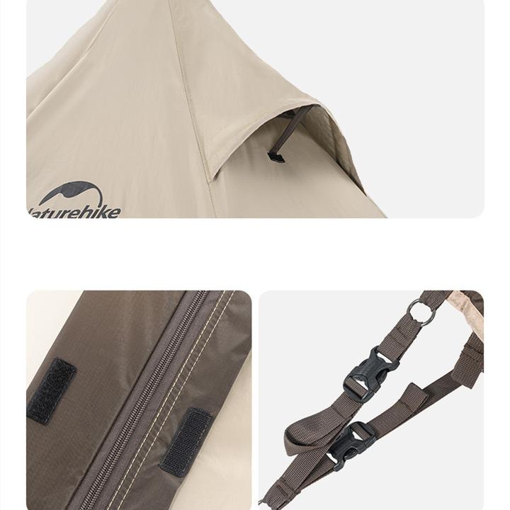 LỀU GLAMPING KIM TỰ THÁP 3-4 NGƯỜI NATUREHIKE NH20ZP013