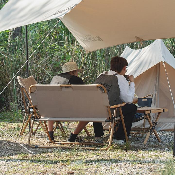 GHẾ ĐÔI DÃ NGOẠI VÂN GỖ NATUREHIKE NH10JJ002