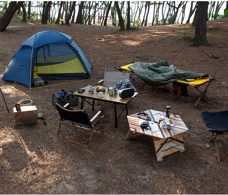 GHẾ XẾP DÃ NGOẠI GLAMPING NATUREHIKE NH19Y002-D