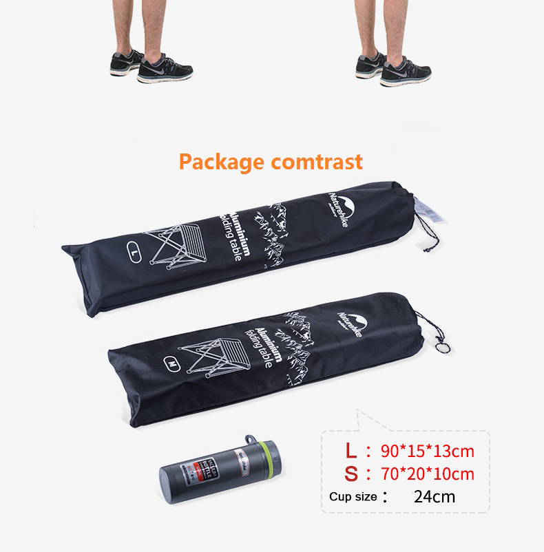 BÀN DÃ NGOẠI HỢP KIM NHÔM NATUREHIKE NH16Z016-L