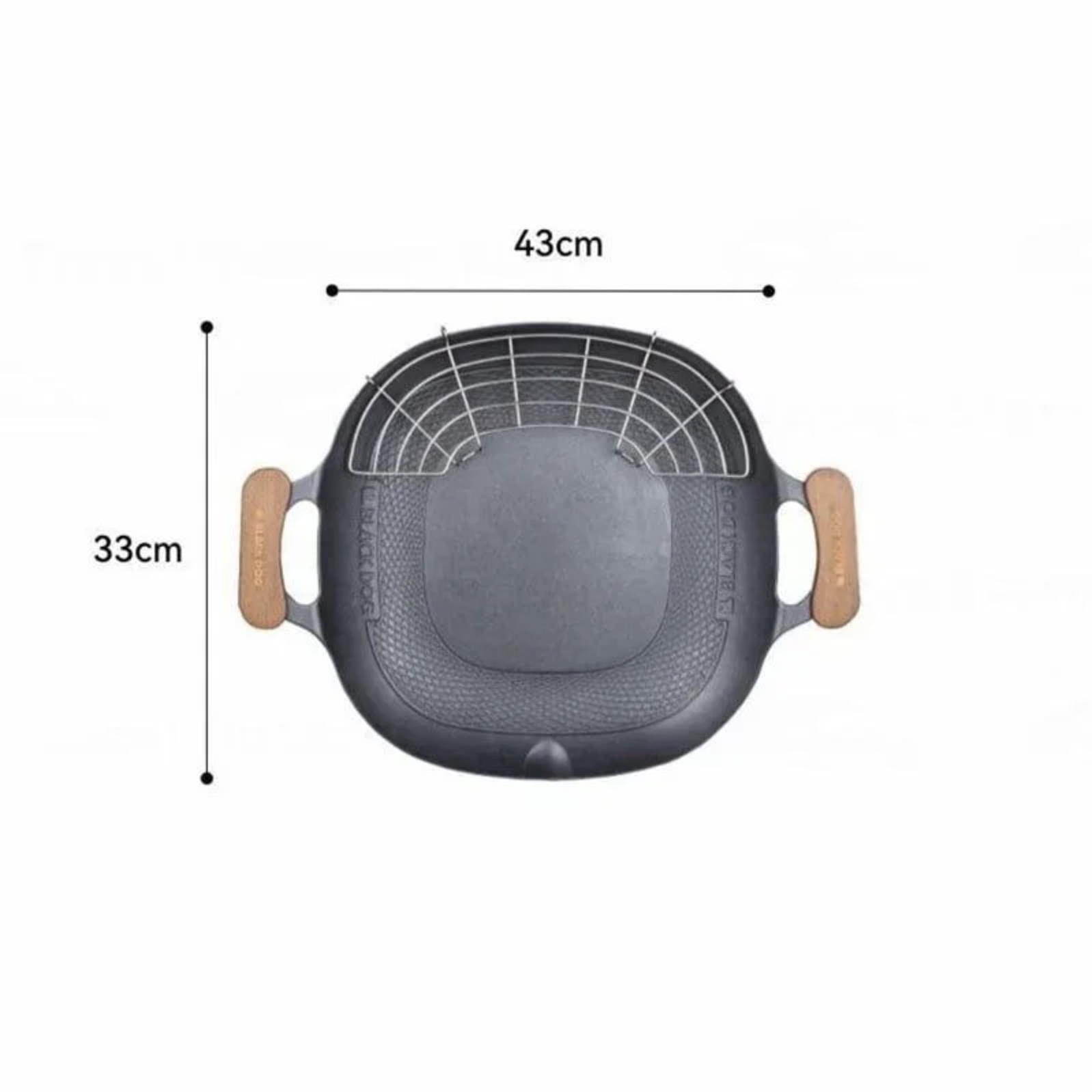 CHẢO CHỐNG DÍNH DÃ NGOẠI BLACKDOG CBD2300CW011