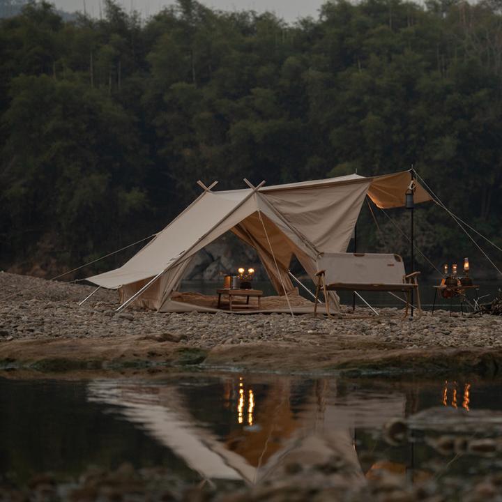 LỀU GLAMPING CÓ MÁI HIÊN CHE NATUREHIKE NH20ZP011