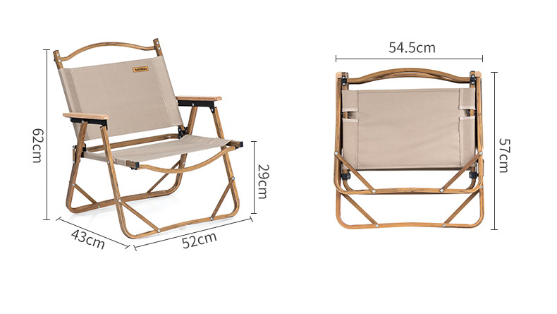 GHẾ XẾP DÃ NGOẠI GLAMPING NATUREHIKE NH19Y002-D