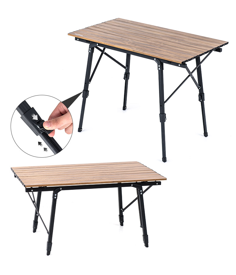 BÀN XẾP DÃ NGOẠI VINTAGE NATUREHIKE NH19Z003-D