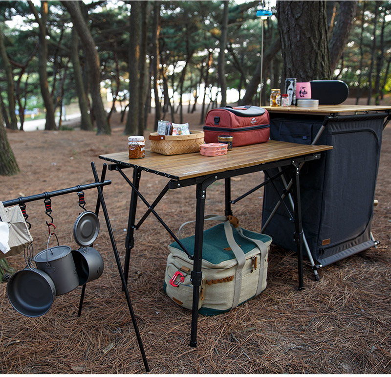 BÀN XẾP DÃ NGOẠI VINTAGE NATUREHIKE NH19Z003-D