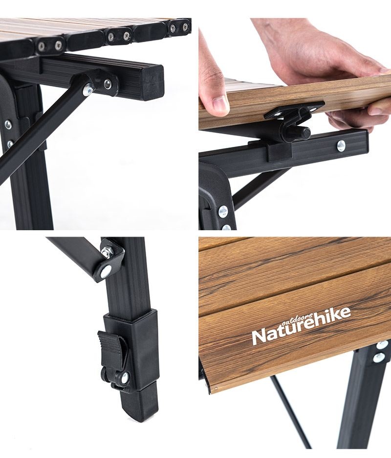 BÀN XẾP DÃ NGOẠI VINTAGE NATUREHIKE NH19Z003-D