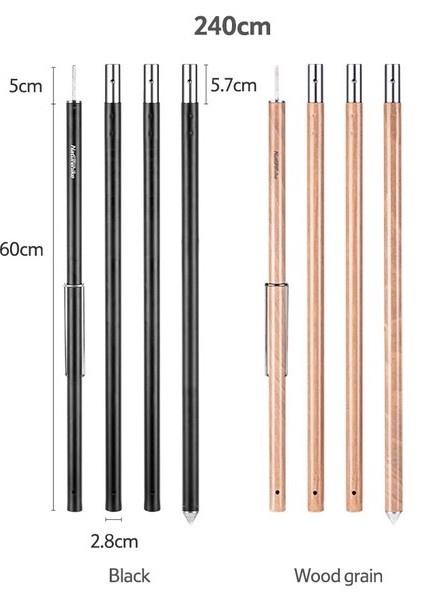 SÀO CHỐNG TĂNG HỢP KIM NHÔM NH20PJ040 CÓ GIÁ TREO ĐÈN