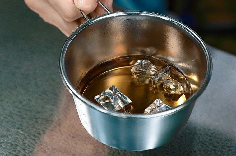 BÁT ĂN CƠM CAMPINGMOON S-360 - MÀU BẠC