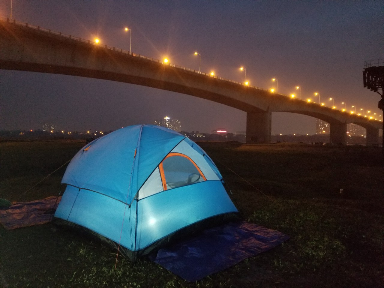 LỀU CẮM TRẠI 4 NGƯỜI 2 LỚP HÀNG XỊN CHO OYU