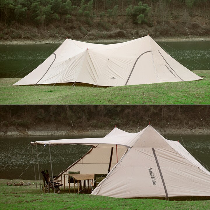 LỀU GLAMPING 30 NGƯỜI NATUREHIKE CLOUD DESK TWIN TOWER SHELTER NH20TM001 - 9563