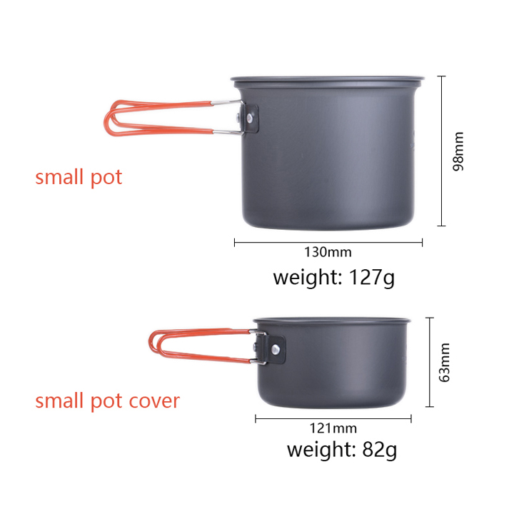 BỘ NỒI DÃ NGOẠI CÓ MÓC TREO NATUREHIKE NH18T018-G