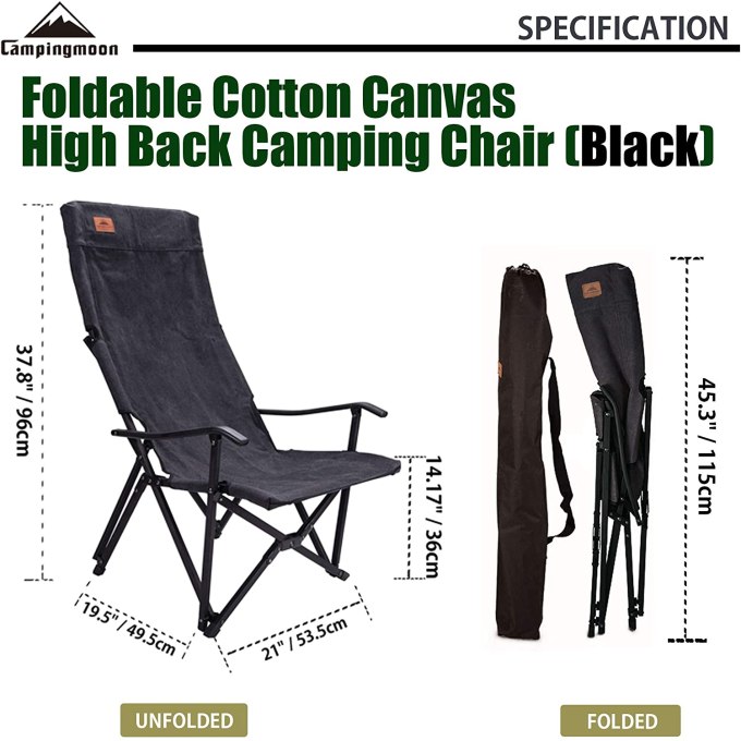 GHẾ DÃ NGOẠI HỢP KIM NHÔM CAMPINGMOON F-1002C