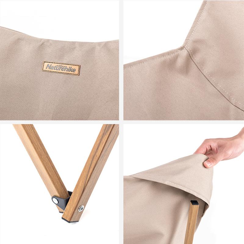 GHẾ XẾP VINTAGE KHUNG GỖ NATUREHIKE NH19JJ008