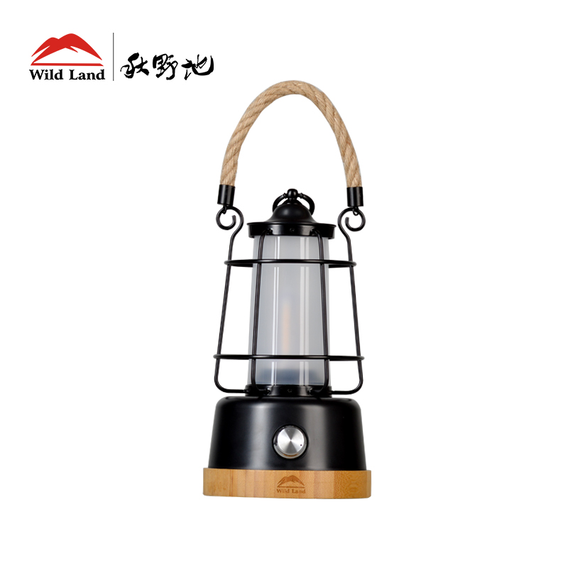 ĐÈN LED RETRO WILD LAND HEMP ROPE LANTERN