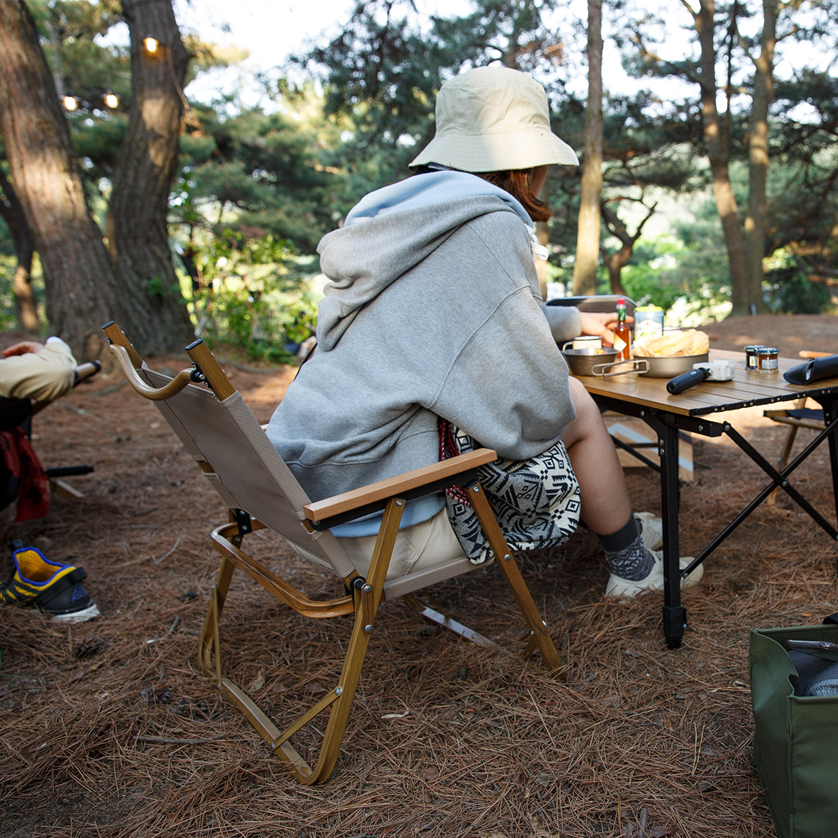 GHẾ XẾP DÃ NGOẠI GLAMPING NATUREHIKE NH19Y002-D