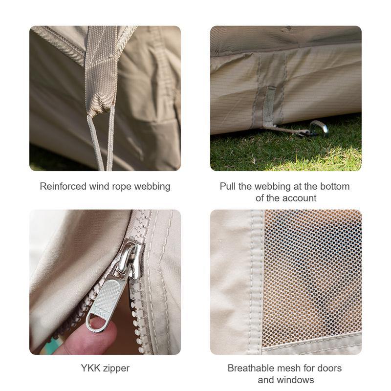 LỀU DÃ NGOẠI GLAMPING NATUREHIKE NH20ZP003 DÀNH CHO 3-4 NGƯỜI