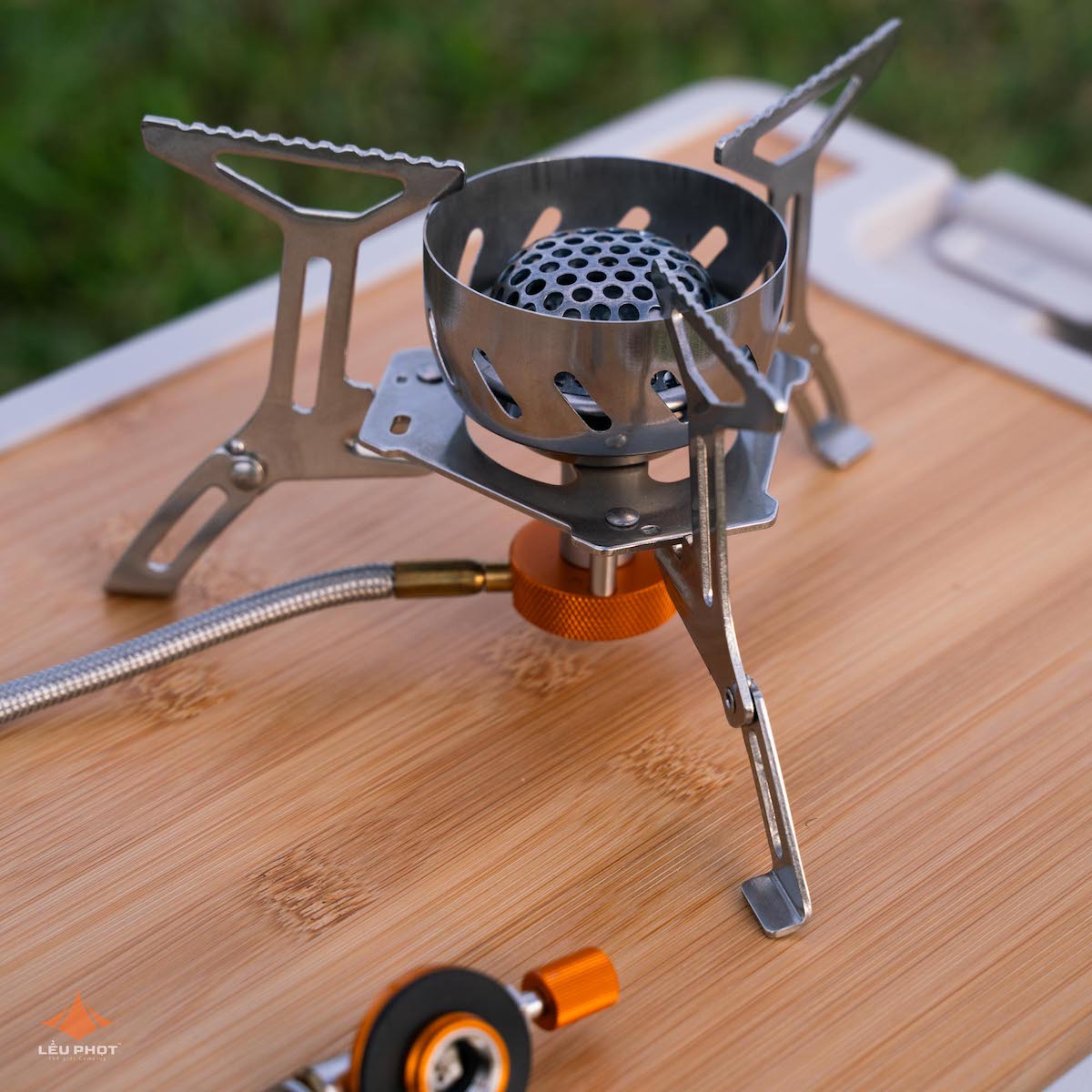 BẾP GAS DÃ NGOẠI GẤP GỌN TÍCH HỢP CHẮN GIÓ FIRE MAPLE SPARK FMS-121