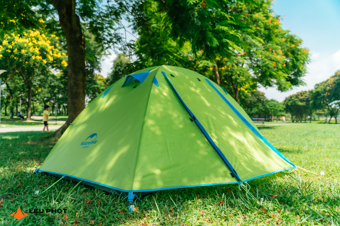 LỀU CẮM TRẠI 2 NGƯỜI 2 LỚP NATUREHIKE NH18Z022-P CAO CẤP