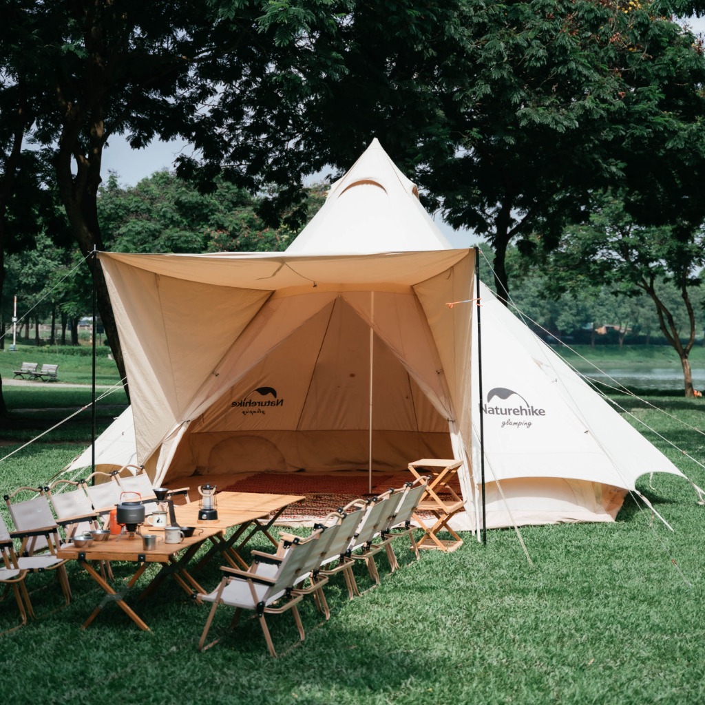 [CHO THUÊ_MC3] COMBO LỀU MÔNG CỔ ĐẠI GLAMPING NATUREHIKE NH20ZP012