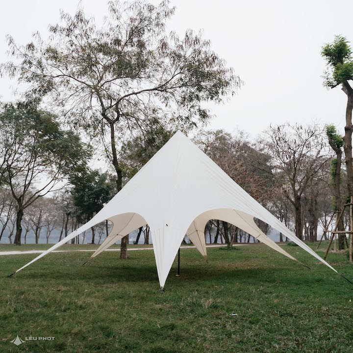 [CHO THUÊ_LTA4] TĂNG CHE DÃ NGOẠI CANOPY HOA SEN 6 CÁNH