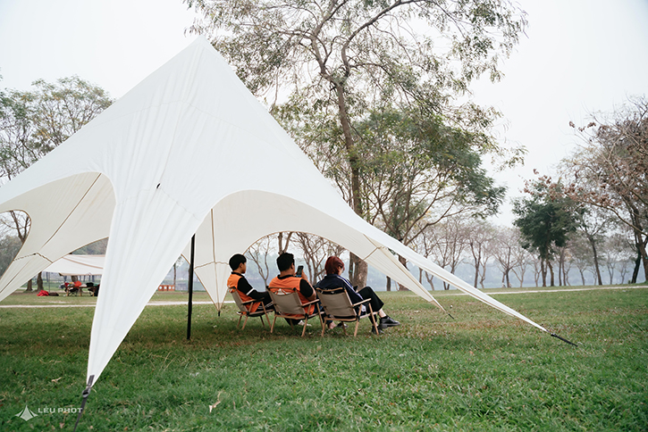 [CHO THUÊ_LTA4] TĂNG CHE DÃ NGOẠI CANOPY HOA SEN 6 CÁNH