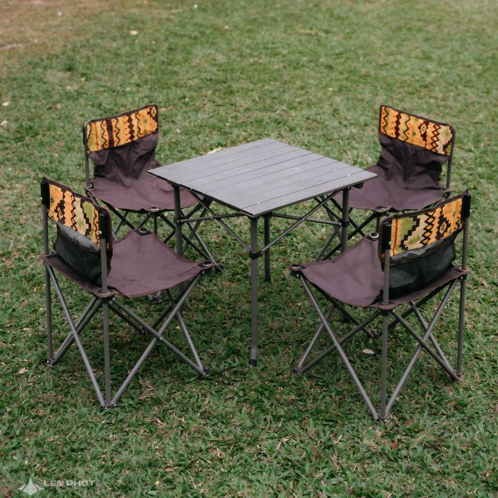 [CHO THUÊ_BG1] BỘ BÀN GHẾ DÃ NGOẠI KHUNG NHÔM GẤP GỌN