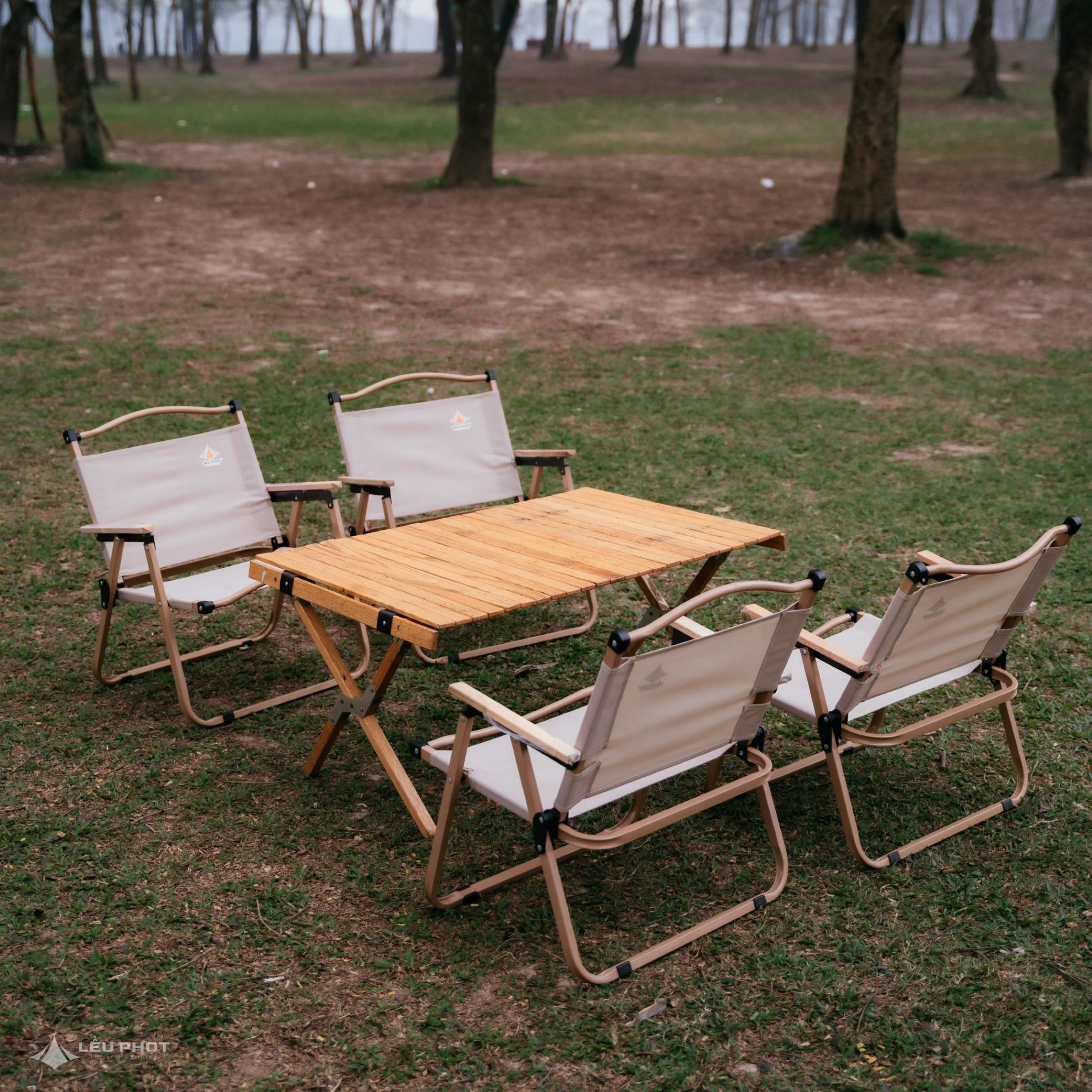 [CHO THUÊ_GL3] BỘ BÀN GHẾ GLAMPING 3