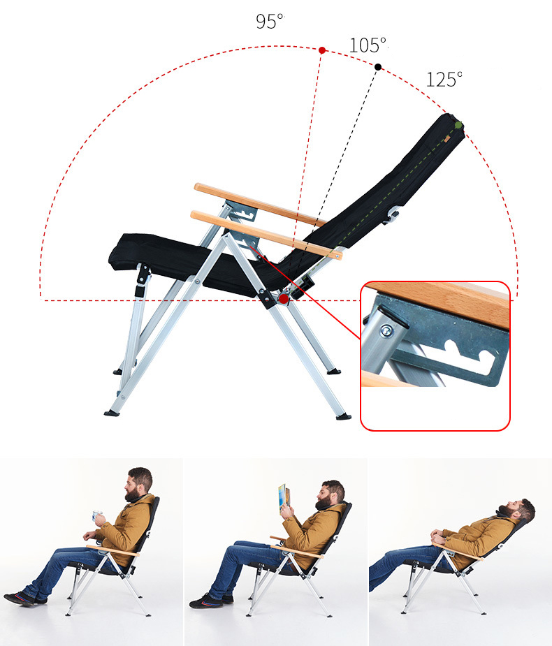 GHẾ XẾP THƯ GIÃN TÙY CHỈNH NATUREHIKE NH17T003-Y