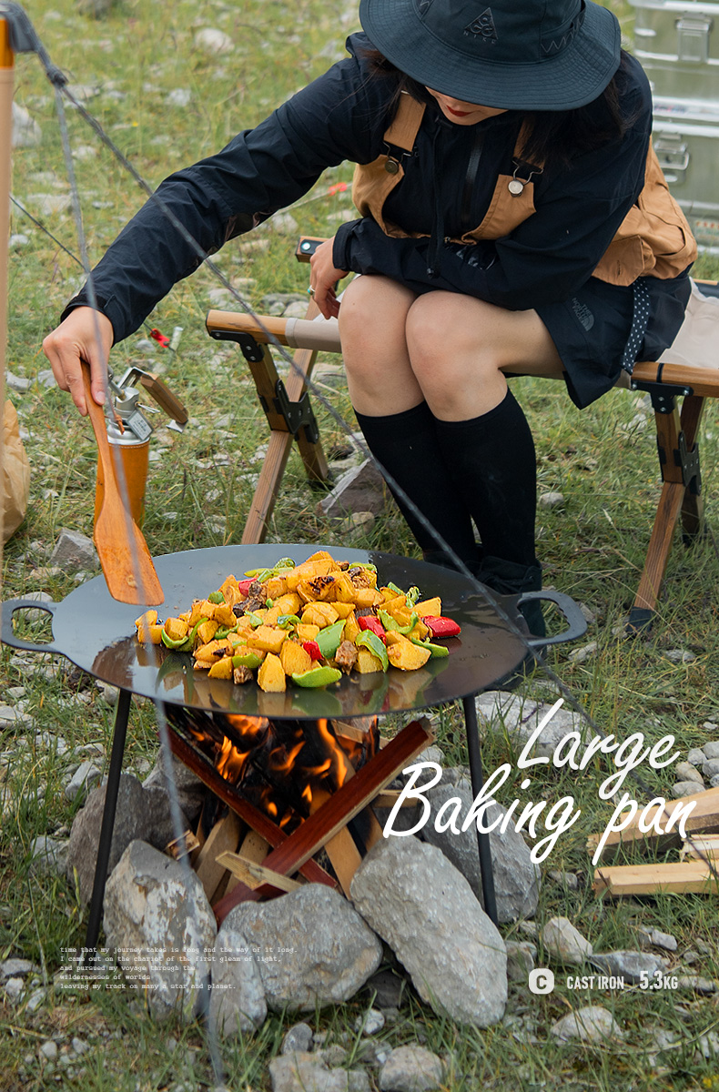 CHẢO HANG CAST IRON NATUREHIKE NH20SK003