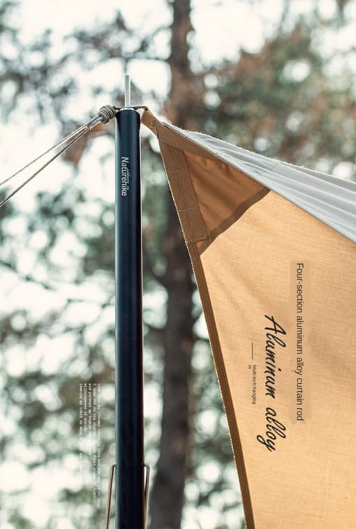 CHỐNG TĂNG HỢP KIM NHÔM NATUREHIKE NH20PJ048 CAO 2,8M