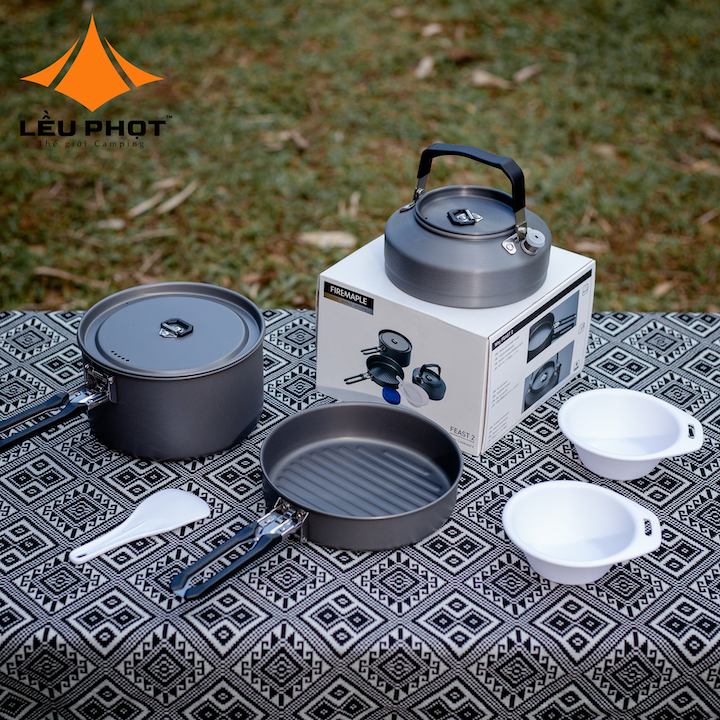 BỘ NỒI ẤM CHẢO DÃ NGOẠI FIREMAPLE FEAST 2
