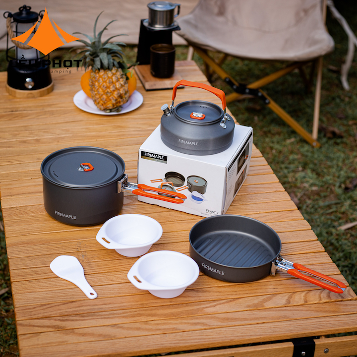 BỘ NỒI ẤM CHẢO DÃ NGOẠI FIREMAPLE FEAST 2